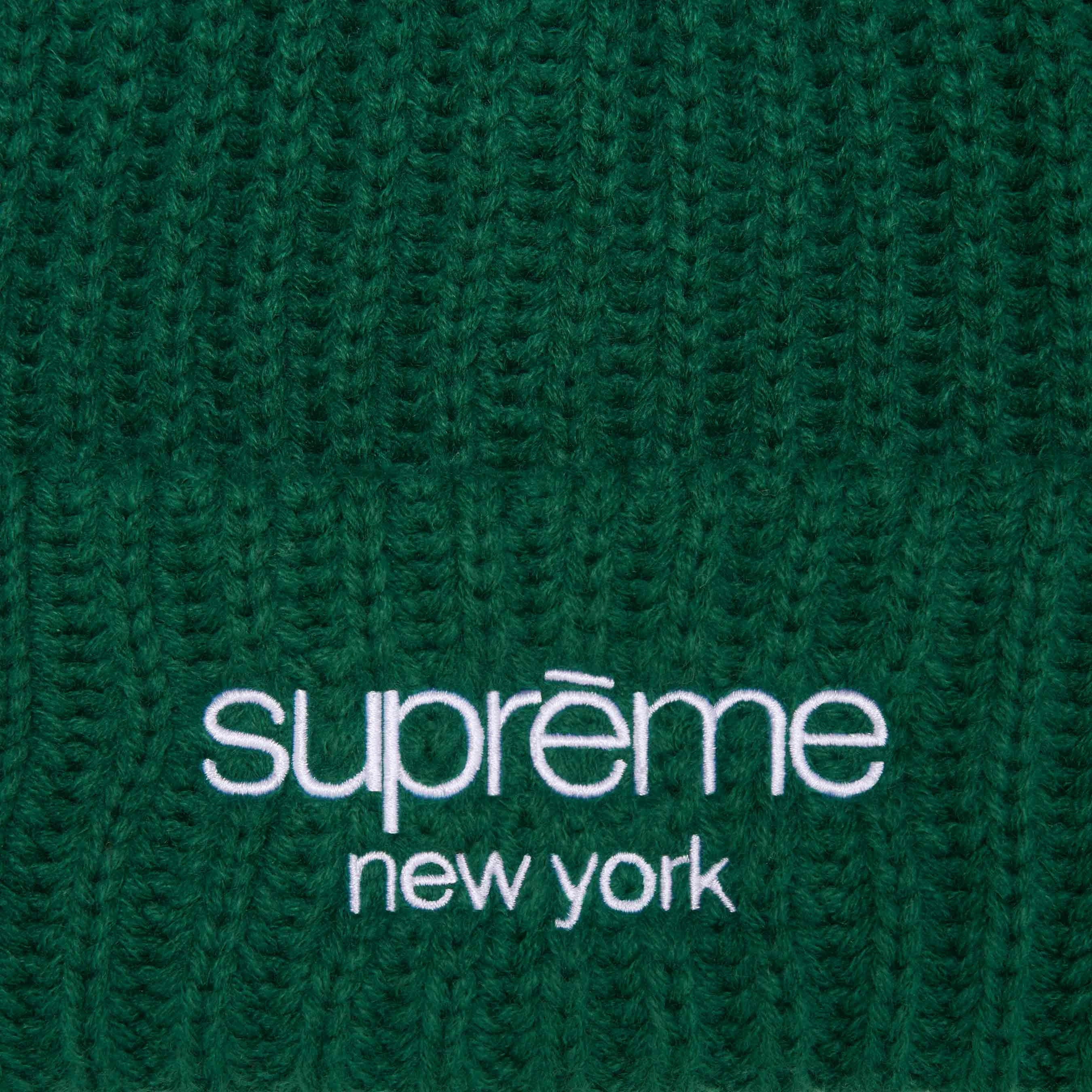 Classic Logo Chunky Ribbed Beanie view 9